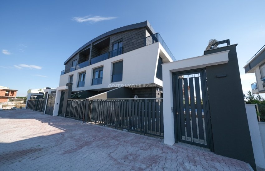 Новые Сдвоенные Виллы в Анталии с Видом на Природу 2