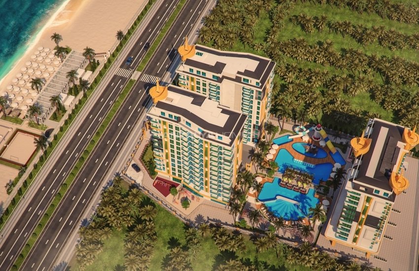 Элитная Недвижимость с Частным Пляжем в Алании, Махмутлар 6