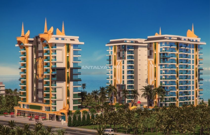 Элитная Недвижимость с Частным Пляжем в Алании, Махмутлар 2