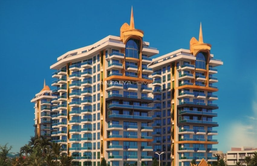 Элитная Недвижимость с Частным Пляжем в Алании, Махмутлар 4