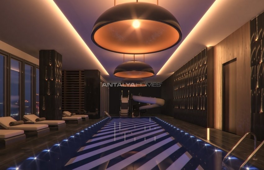 Элитная Недвижимость с Частным Пляжем в Алании, Махмутлар 15