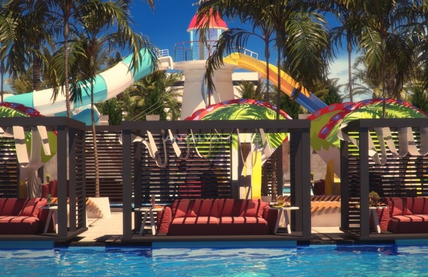 Элитная Недвижимость с Частным Пляжем в Алании, Махмутлар 11