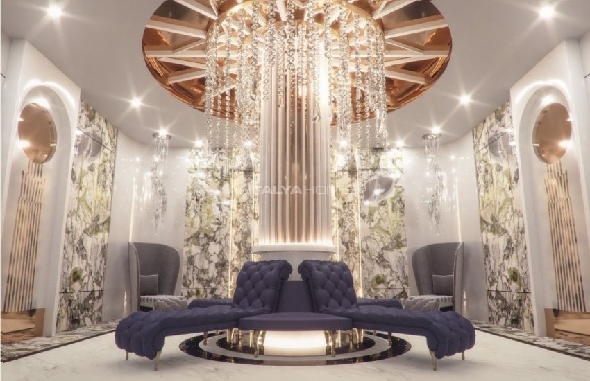 Элитная Недвижимость с Частным Пляжем в Алании, Махмутлар 18