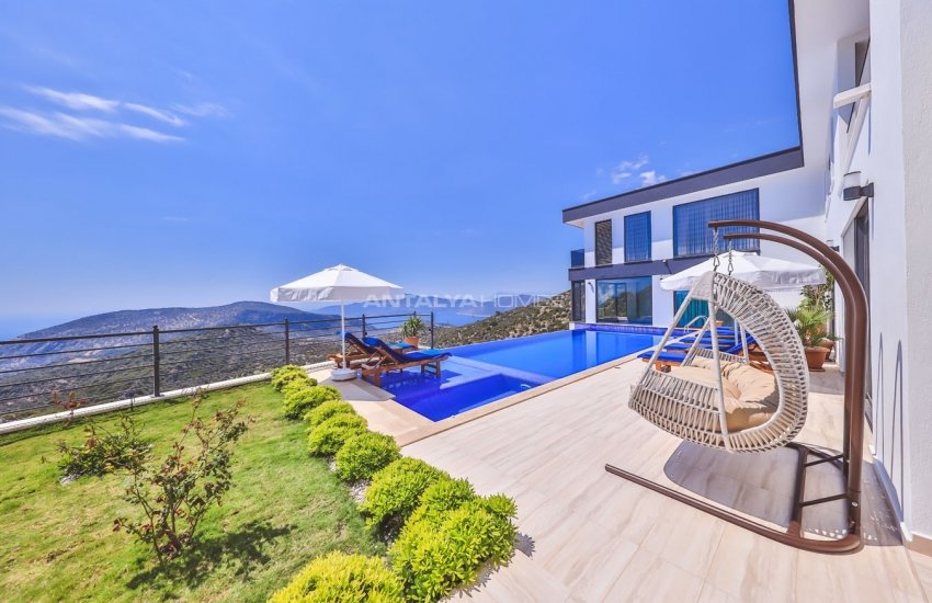 Spacious and Modern Villas with Panoramic Sea View in Kalkan 2