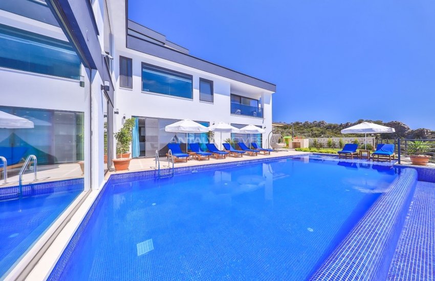 Spacious and Modern Villas with Panoramic Sea View in Kalkan 7