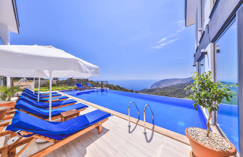 Spacious and Modern Villas with Panoramic Sea View in Kalkan 1