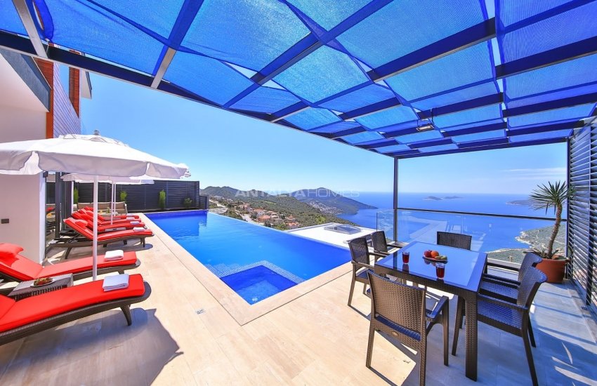 Modernly Designed Villas with Infinity Pool in Kalkan 2