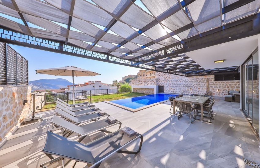 Spacious Contemporary Villa with Garden in Kalkan 10