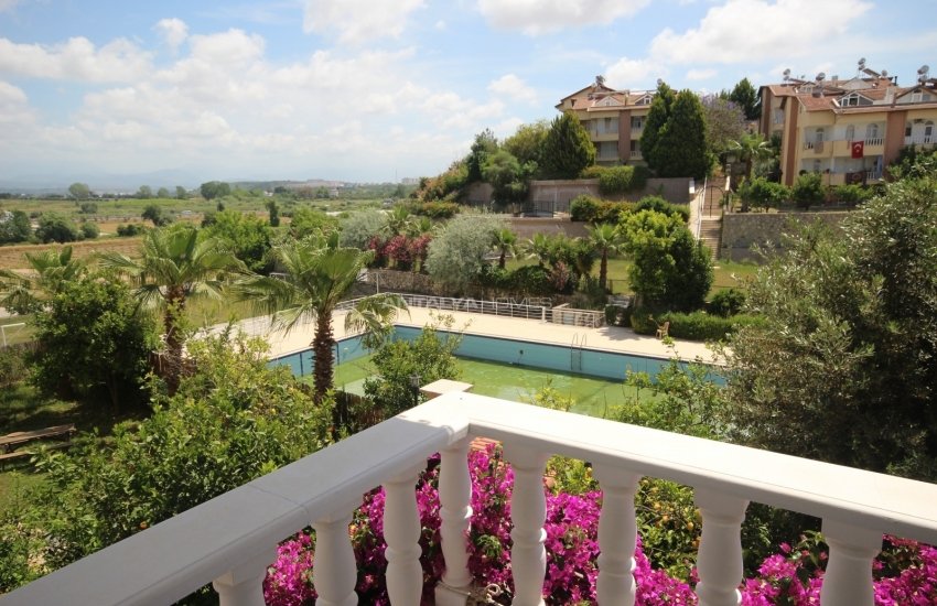 Triplex Semi-detached House in Manavgat Colakli with Garden 16