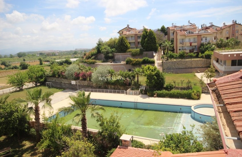 Triplex Semi-detached House in Manavgat Colakli with Garden 24