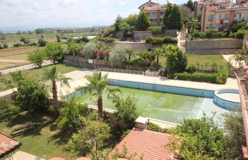 Triplex Semi-detached House in Manavgat Colakli with Garden 26