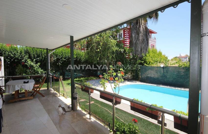 Maison Triplex Avec Jardin Privé Et Piscine À Belek 12