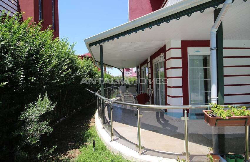 Maison Triplex Avec Jardin Privé Et Piscine À Belek 10