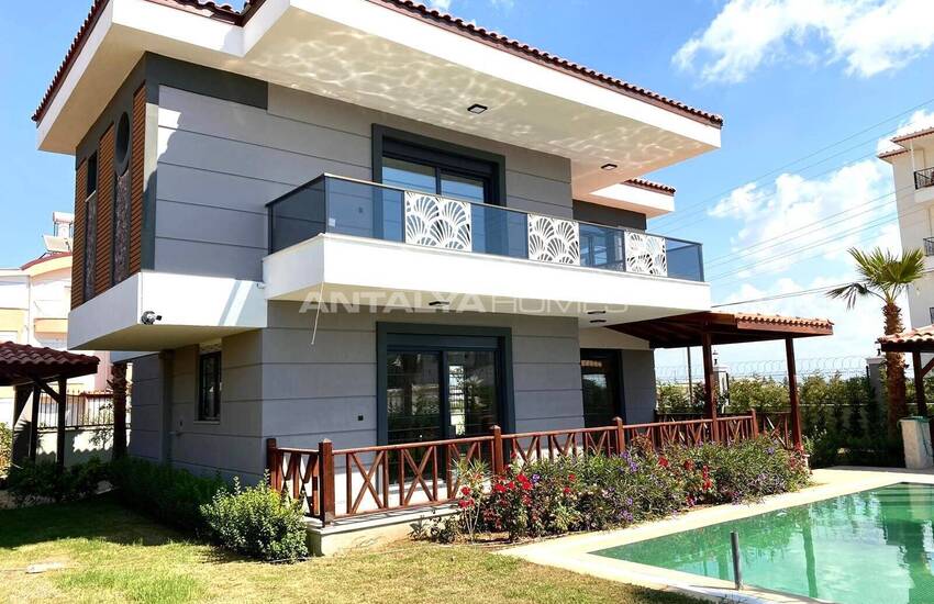 Detached Villas for Sale Close to Golf Courses in Belek 1