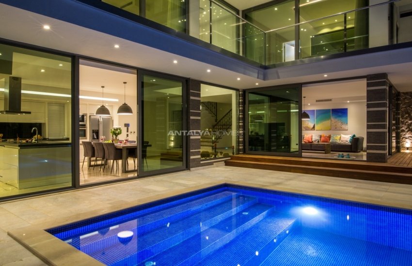 Modernly Designed Triplex Villa in Kalkan with Infinity Pool 5