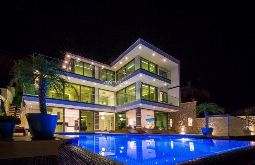 Modernly Designed Triplex Villa in Kalkan with Infinity Pool 6