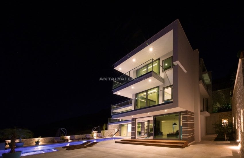 Modernly Designed Triplex Villa in Kalkan with Infinity Pool 8
