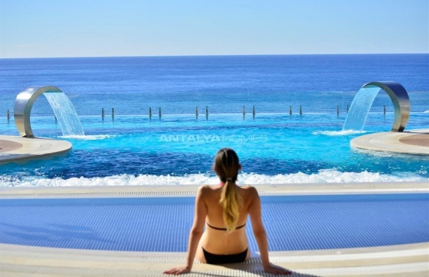 عقارات فاخرة للبيع بمفهوم فندق 5 نجوم في كوناكلي 2