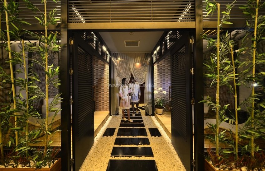 عقارات فاخرة للبيع بمفهوم فندق 5 نجوم في كوناكلي 23