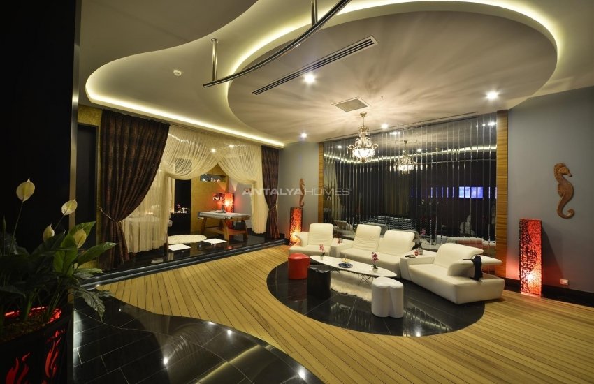 عقارات فاخرة للبيع بمفهوم فندق 5 نجوم في كوناكلي 25