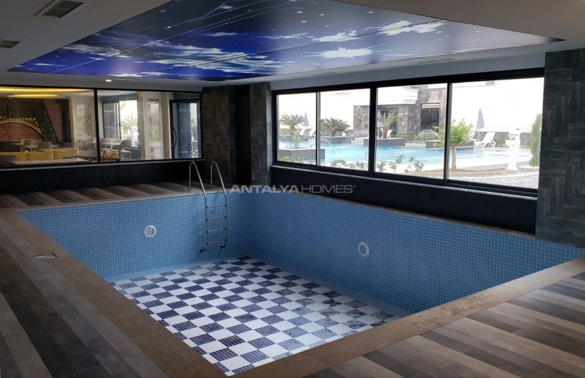 Penthouse Apartment with a Terrace with Sea View in Alanya 5