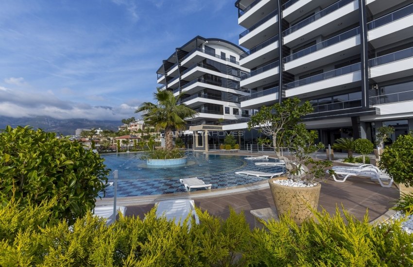 Luxury Flats in a Complex with Rich Facilities in Alanya 2