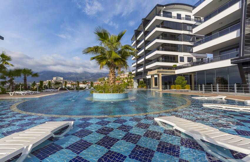 Luxury Flats in a Complex with Rich Facilities in Alanya 1