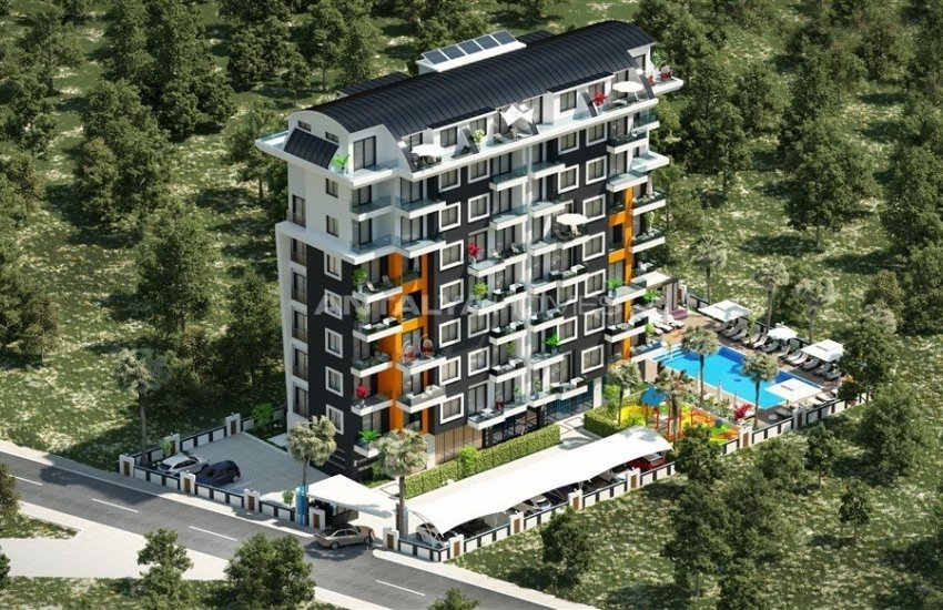 Luxury Apartments in a Complex Close to the Beach in Alanya 12