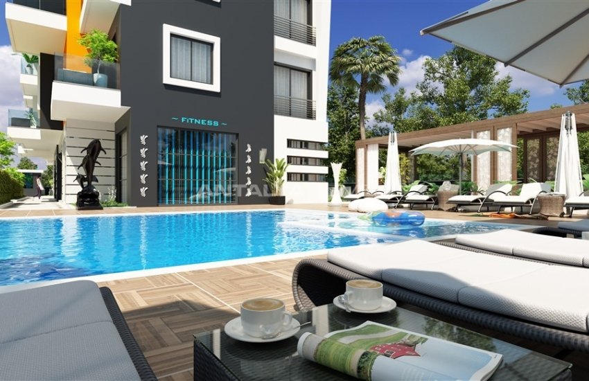 Luxury Apartments in a Complex Close to the Beach in Alanya 2