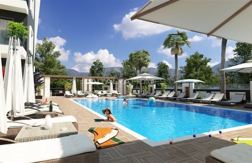 Luxury Apartments in a Complex Close to the Beach in Alanya 1