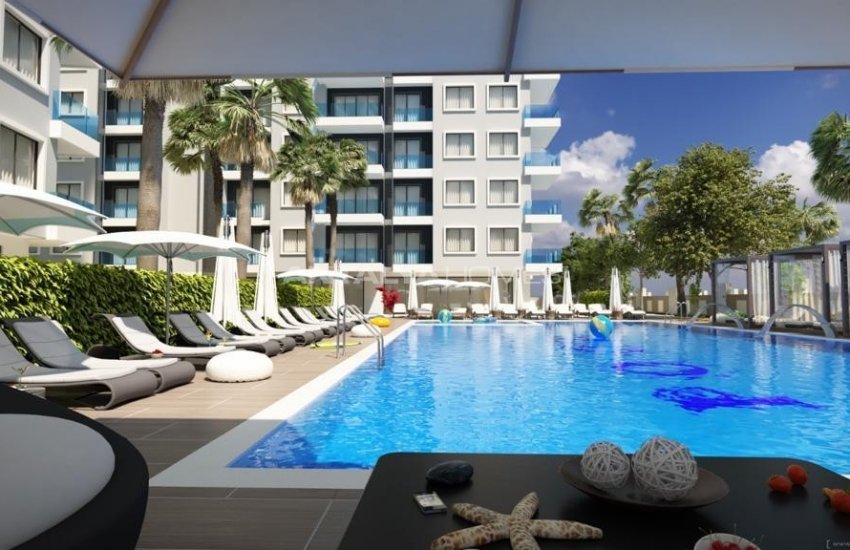 Luxurious Flats in a Complex with a Communal Pool in Alanya 3