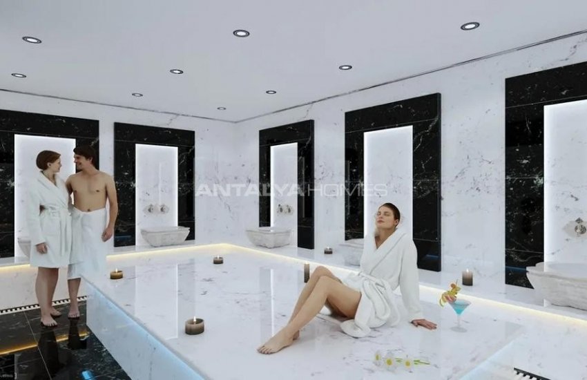 Luxurious Flats in a Complex with a Communal Pool in Alanya 17