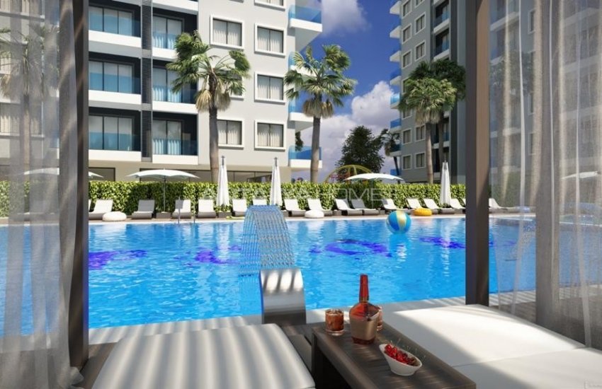 Luxurious Flats in a Complex with a Communal Pool in Alanya 4