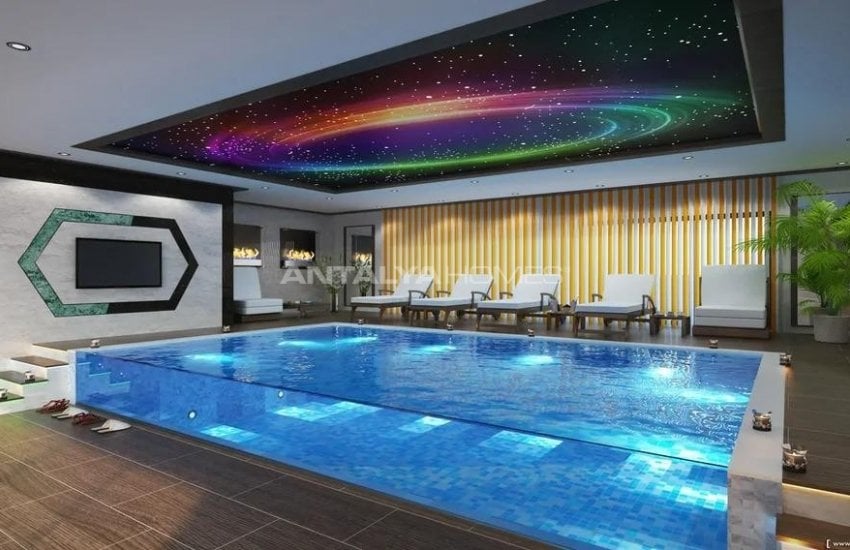 Luxurious Flats in a Complex with a Communal Pool in Alanya 8