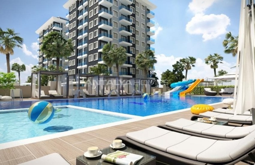 Luxurious Flats in a Complex with a Communal Pool in Alanya 1