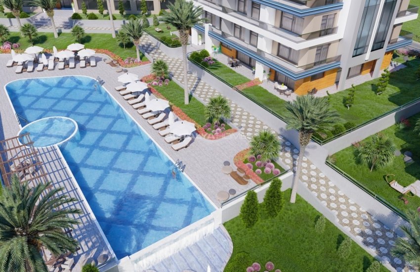 Full Activity Apartments with Swimming Pool in Kargicak 4