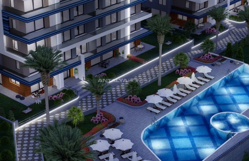 Full Activity Apartments with Swimming Pool in Kargicak 5