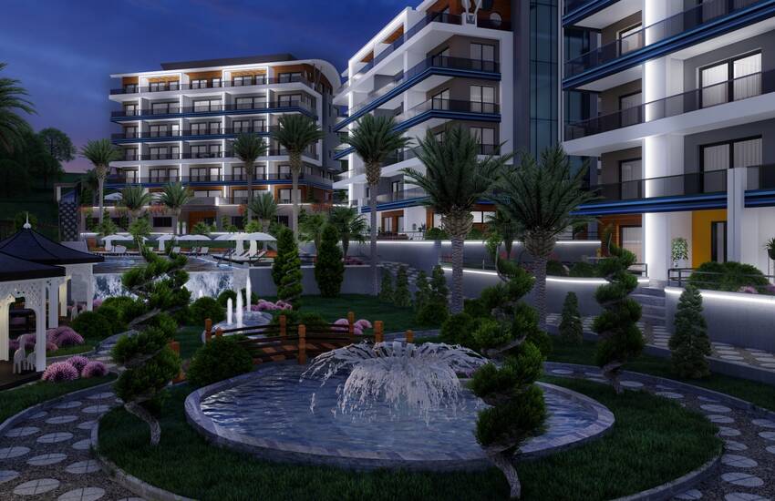 Full Activity Apartments with Swimming Pool in Kargicak 1