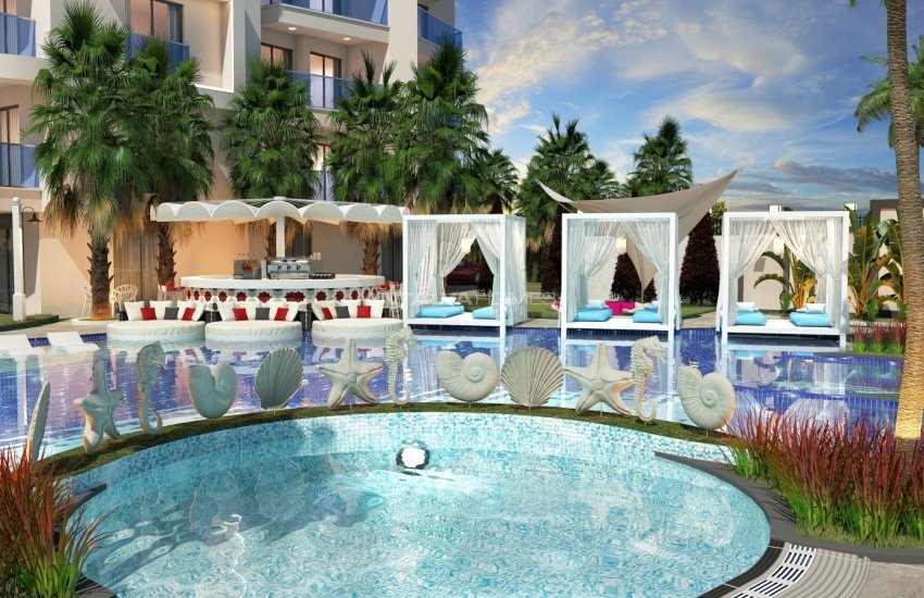 Central Duplex Apartments Close to the Beach in Alanya 16