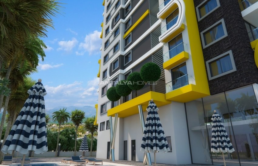 Properties in a Complex Close to Beach in Alanya Mahmutlar 2