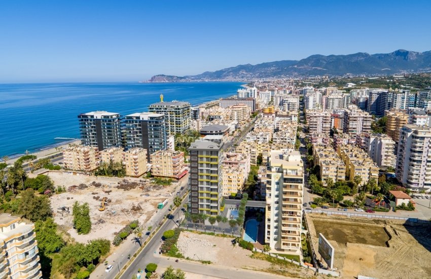Properties in a Complex Close to Beach in Alanya Mahmutlar 11