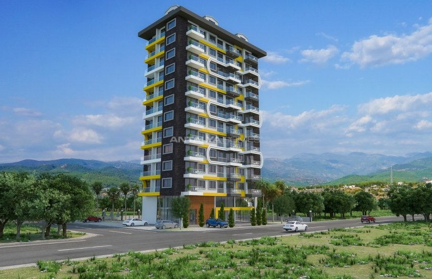 Properties in a Complex Close to Beach in Alanya Mahmutlar 4