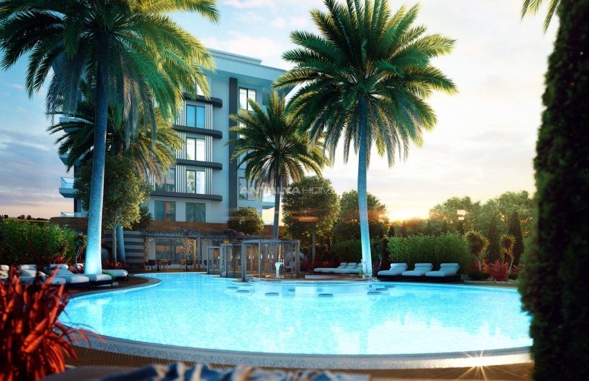 Modernly Designed Luxury Flats in Alanya Kestel with Pools 14