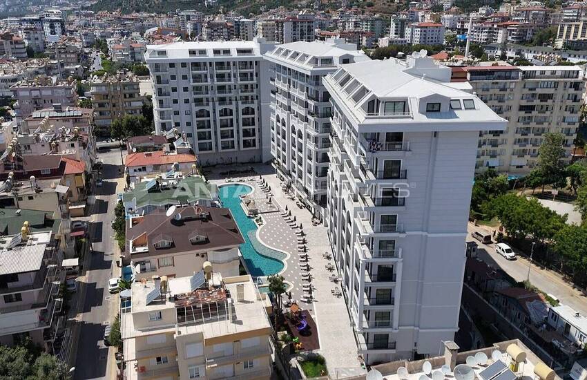 Alanya'da Plaja Yakın Modern Tasarımlı Ultra Lüks Daireler 7