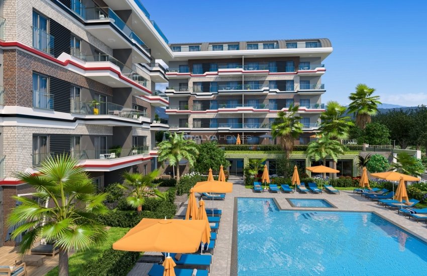 Appartements Mêlés À La Nature À Alanya Kargicak 2