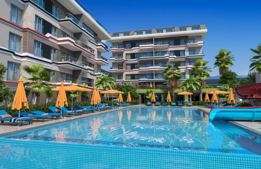 Appartements Mêlés À La Nature À Alanya Kargicak 5