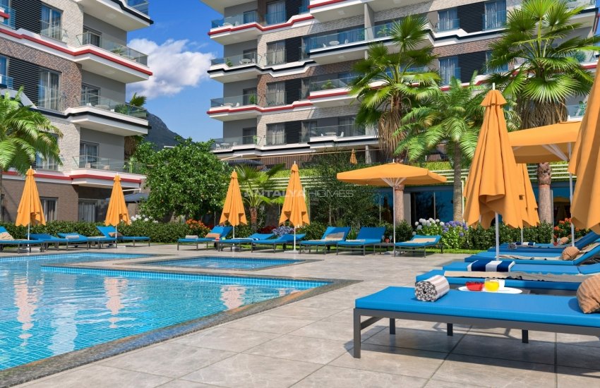 Appartements Mêlés À La Nature À Alanya Kargicak 6