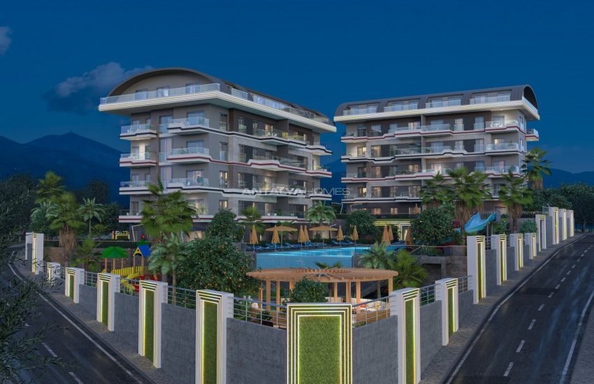 Appartements Mêlés À La Nature À Alanya Kargicak 9