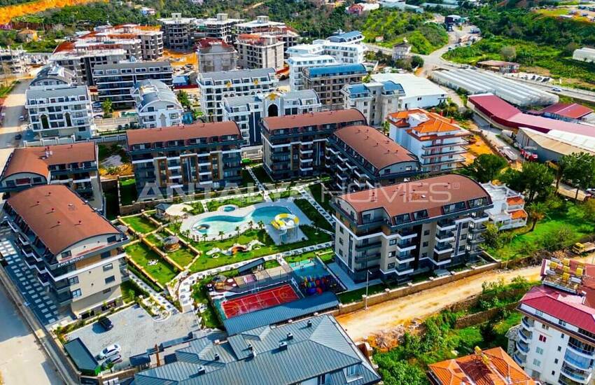 آپارتمان هایی با ویژگی های غنی درون مجتمعی در اوبا، آلانیا