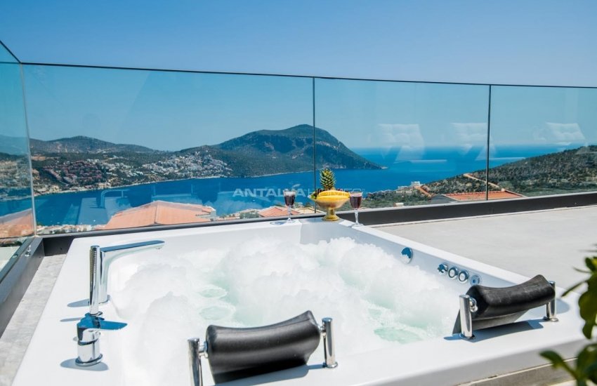 Classy Kalkan Villa with Infinity Pool Overlooking the Sea 6